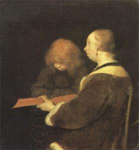 Gerard Ter Borch The Reading Lesson (mk05) China oil painting art